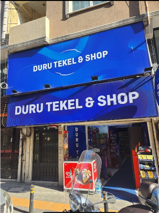 Duru Tekel Shop dış cephe görünümü